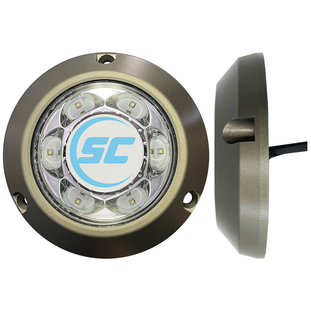 Shadow-Caster SC3 Series Underwater Light - Great White [SC3-GW-ALSM] - Premium Underwater Lighting from Shadow-Caster LED Lighting - Just $249! 