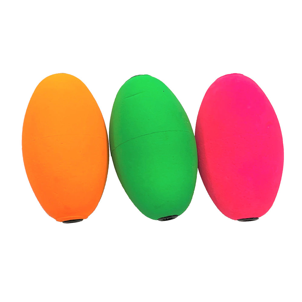 Tigress Oval Kite Floats - Multi-Color *3-Pack [88961] - Premium Kite Fishing from Tigress - Just $4.99! 