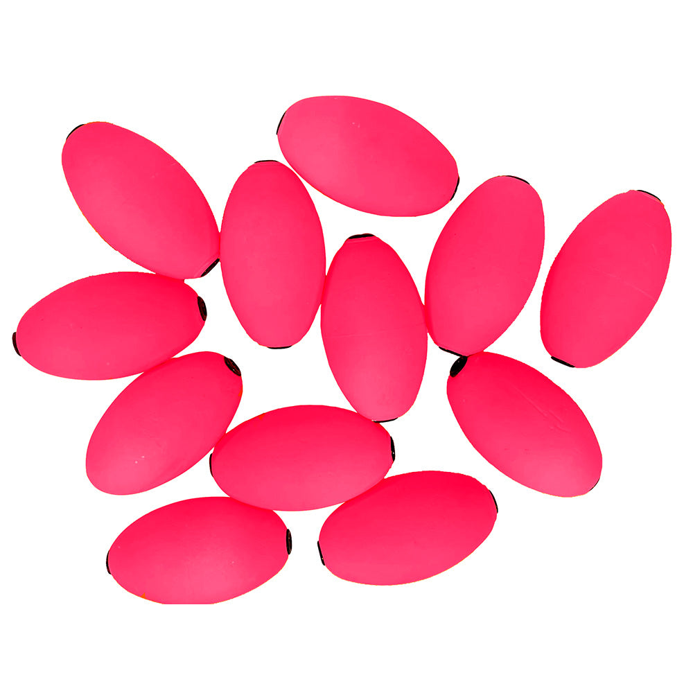 Tigress Oval Kite Floats - Pink *12-Pack [88961-1] - Premium Kite Fishing from Tigress - Just $11.99! 