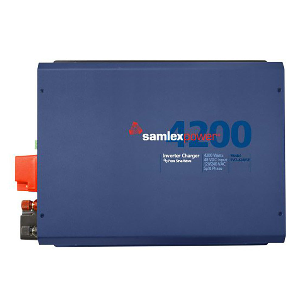 Samlex EVO-4248SP 4200W 120/240 VAC Split Phase Inverter/Charger w/60 AMP [EVO-4248SP] - Premium Charger/Inverter Combos from Samlex America - Just $2010.60! 