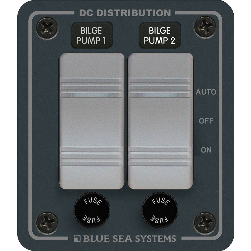 Blue Sea 8664 Contura 2 Bilge Pump Control Panel [8664] - Premium Switches & Accessories from Blue Sea Systems - Just $74.99! 