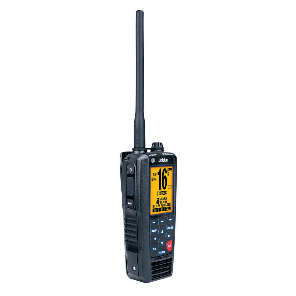 Uniden MHS338BT VHF Marine Radio w/GPS  Bluetooth [MHS338BT] - Premium VHF - Handheld from Uniden - Just $217.99! 