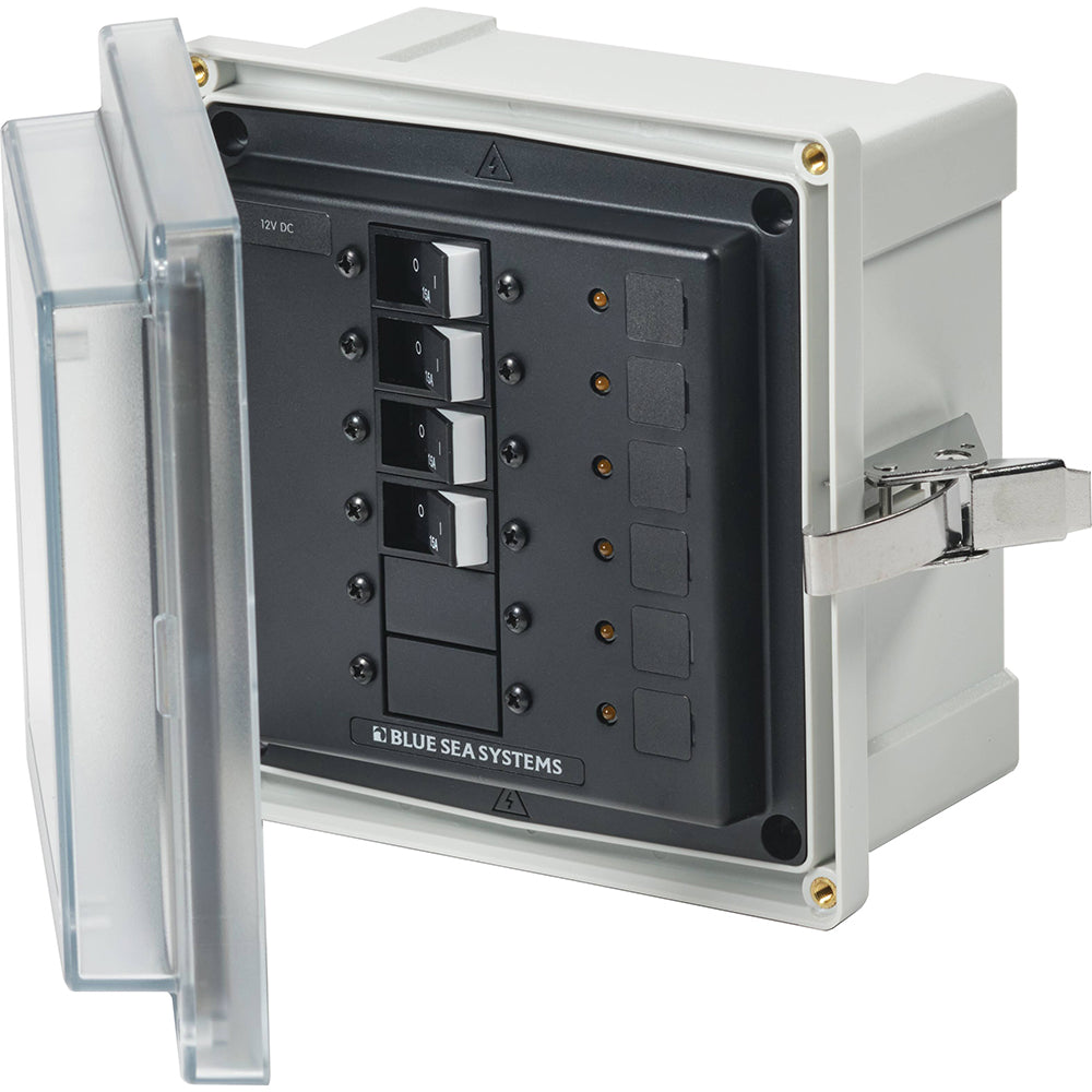 Blue Sea 3134 - SMS Panel Enclosure w/4 Branch (12/24V) - 12/24V DC [3134] - Premium Circuit Breakers from Blue Sea Systems - Just $284.99! 