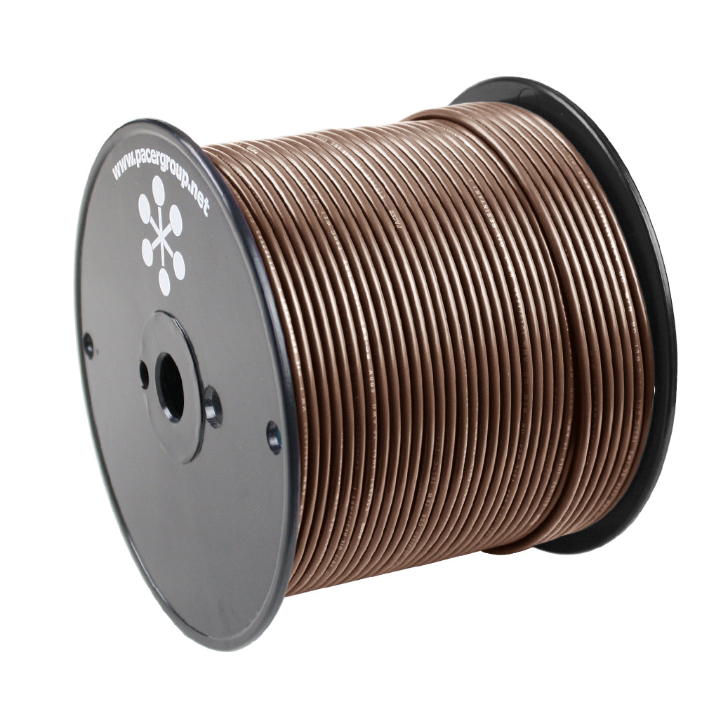 Pacer Brown 18 AWG Primary Wire - 500 [WUL18BR-500] - Premium Wire from Pacer Group - Just $49.99! 