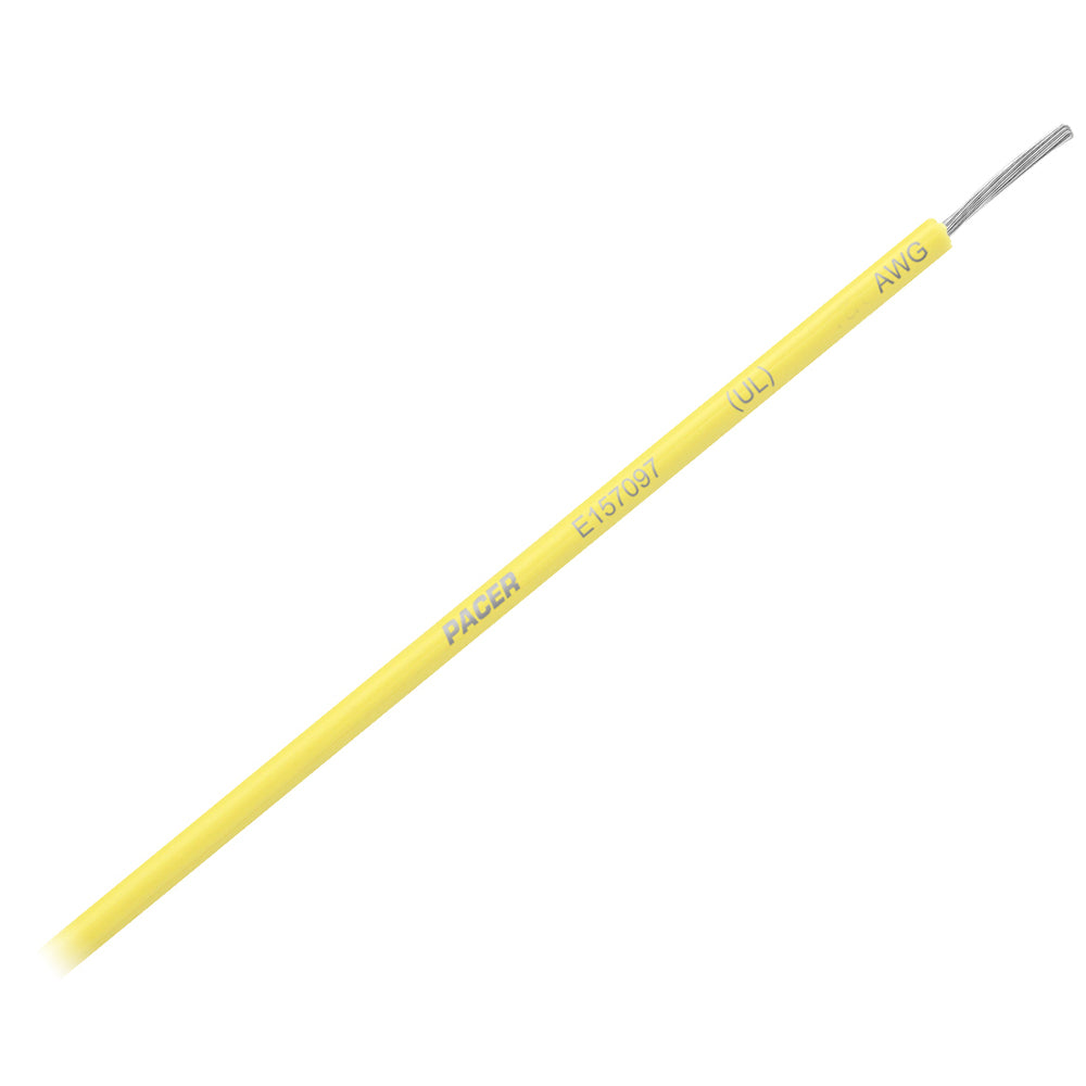 Pacer Yellow 16 AWG Primary Wire - 25 [WUL16YL-25] - Premium Wire from Pacer Group - Just $6.99! 