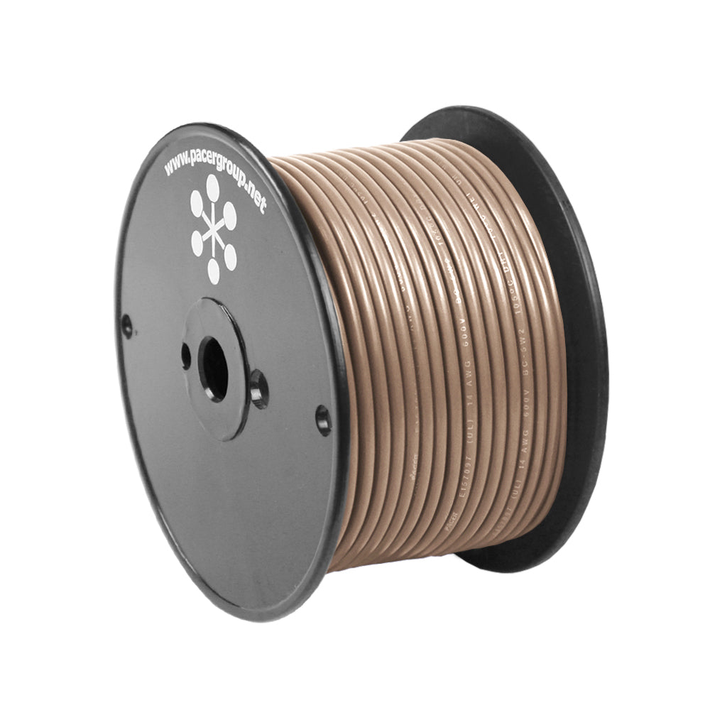 Pacer Tan 16 AWG Primary Wire - 100 [WUL16TN-100] - Premium Wire from Pacer Group - Just $14.99! 