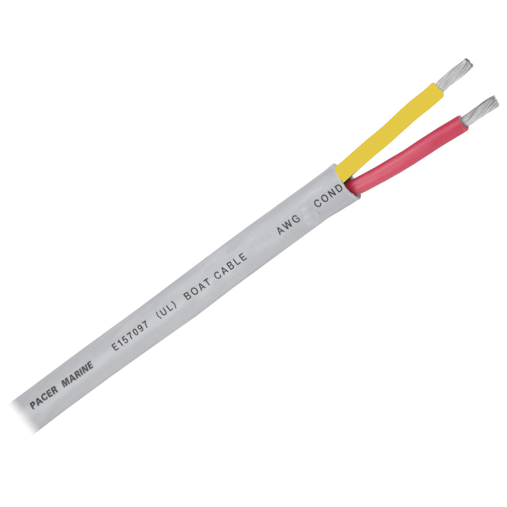 Pacer 16/2 AWG Round Safety Duplex Cable - Red/Yellow - 100 [WR16/2RYW-100] - Premium Wire from Pacer Group - Just $66.99! 