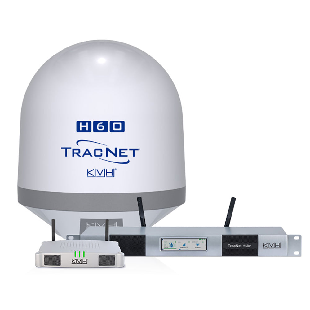 KVH TracNet H60 Ku-Band Antenna w/TracNet Hub [01-0436-11] - Premium Satellite Receivers from KVH - Just $22172.99! 