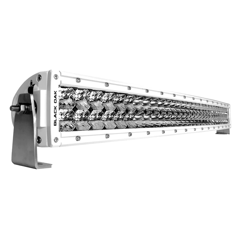 Black Oak Pro Series 3.0 Curved Double Row 30" LED Light Bar - Combo Optics - White Housing [30CCM-D5OS] - Premium Lighting from Black Oak LED - Just $828.75! 