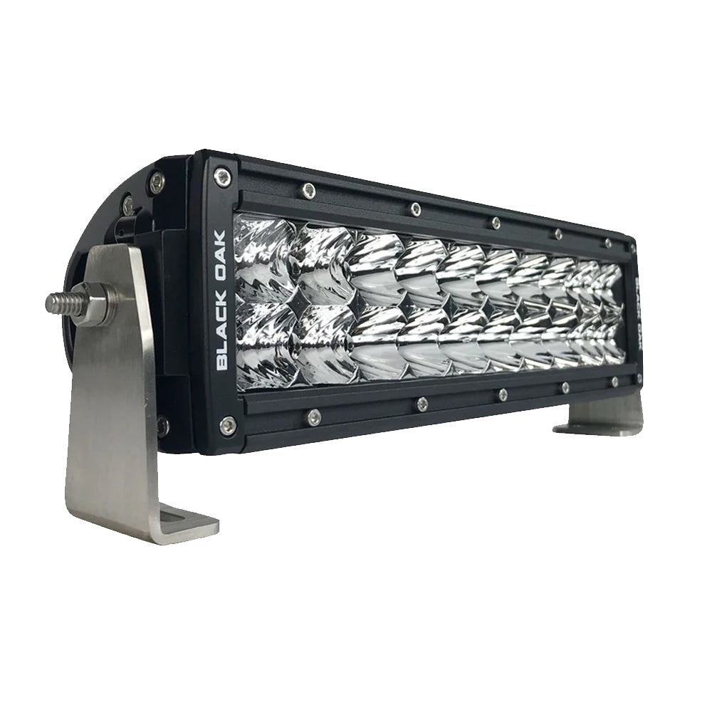 Black Oak Pro Series 3.0 Curved Double Row 10" LED Light Bar - Combo Optics - Black Housing [10CC-D5OS] - Premium Lighting from Black Oak LED - Just $352.75! 