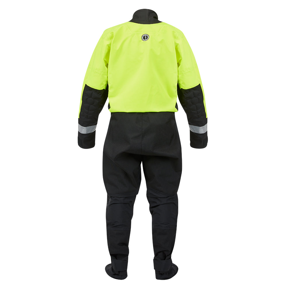 Mustang MSD576 Water Rescue Dry Suit - Fluorescent Yellow Green-Black - XL [MSD57602-251-XL-101] - Premium Immersion/Dry/Work Suits from Mustang Survival - Just $1443.99! 