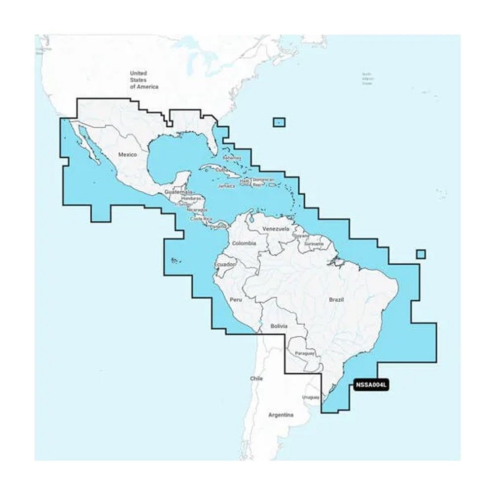 Garmin Navionics+ NSSA004L - Mexico, the Caribbean to Brazil - Inland  Coastal Marine Chart [010-C1285-20] - Premium Garmin Navionics+ Foreign from Garmin - Just $138.99! 