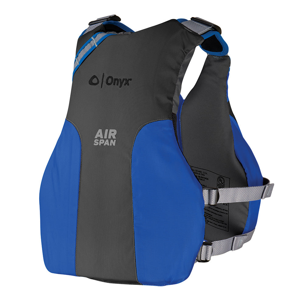 Onyx Airspan Breeze Life Jacket - M/L - Blue [123000-500-040-23] - Premium Life Vests from Onyx Outdoor - Just $62.99! 