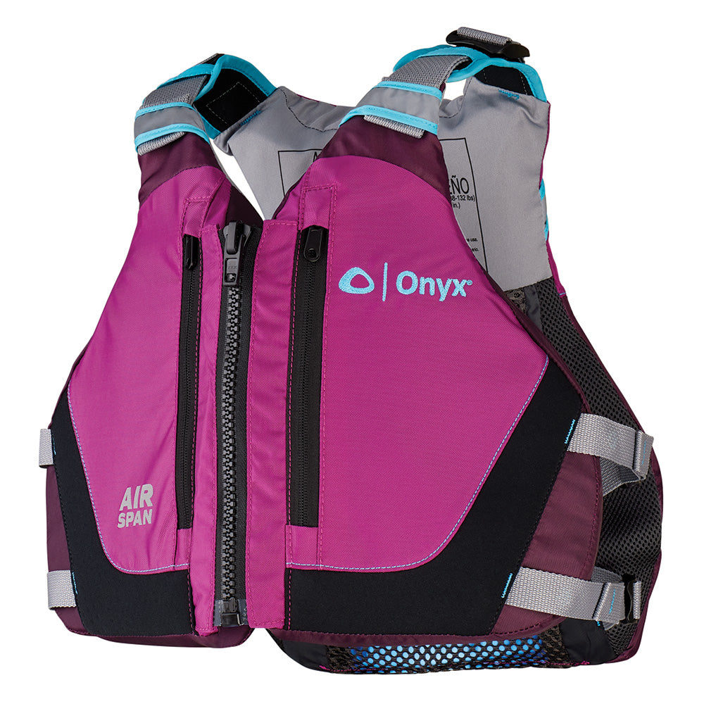 Onyx Airspan Breeze Life Jacket - XS/SM - Purple [123000-600-020-23] - Premium Life Vests from Onyx Outdoor - Just $62.99! 