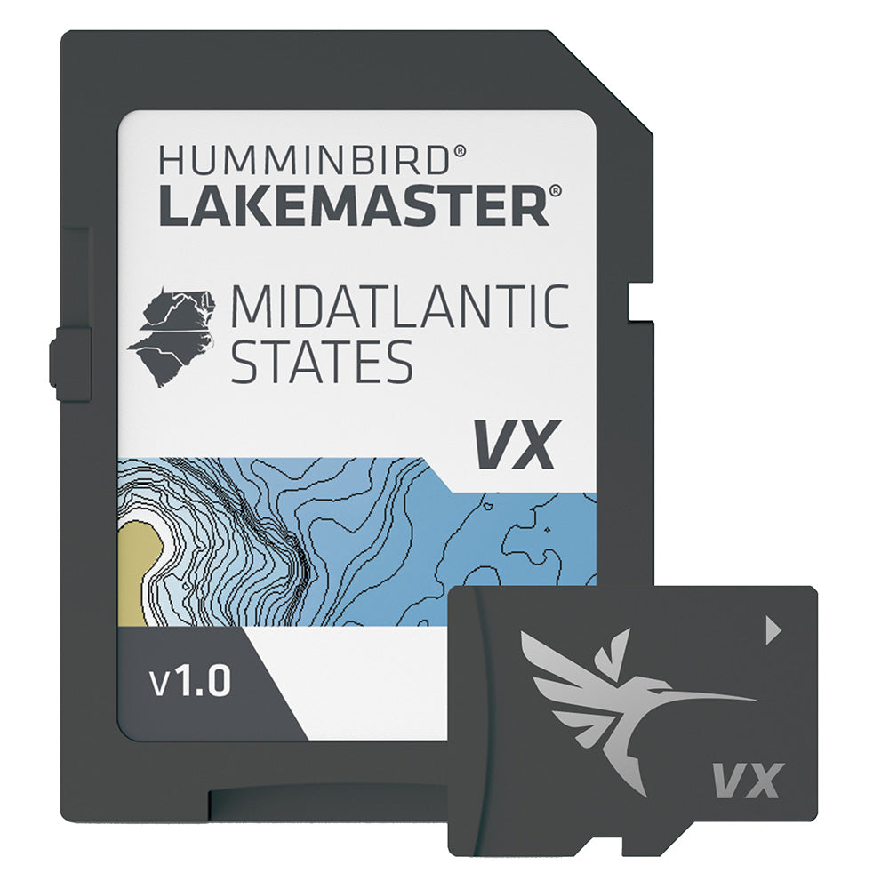 Humminbird LakeMaster VX - Mid-Atlantic States [601004-1] - Premium Humminbird from Humminbird - Just $108.99! 