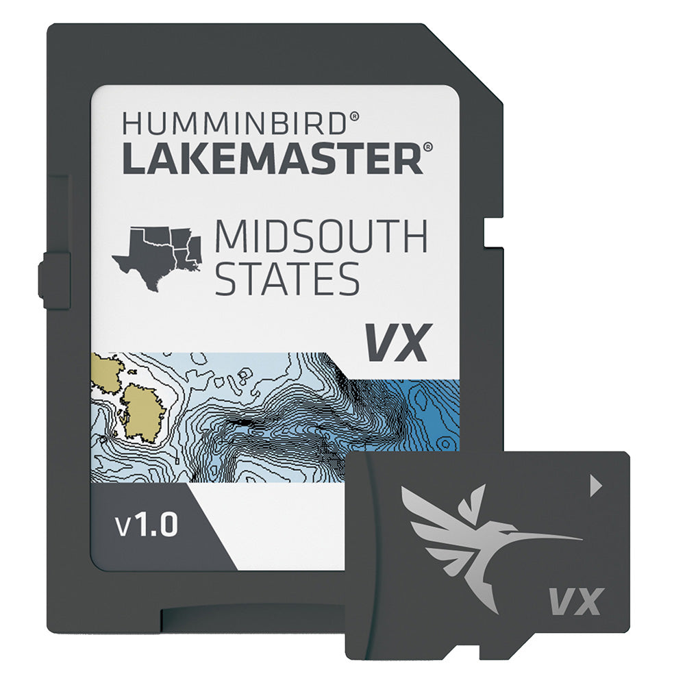 Humminbird LakeMaster VX - Mid-South States [601005-1] - Premium Humminbird from Humminbird - Just $119.99! 