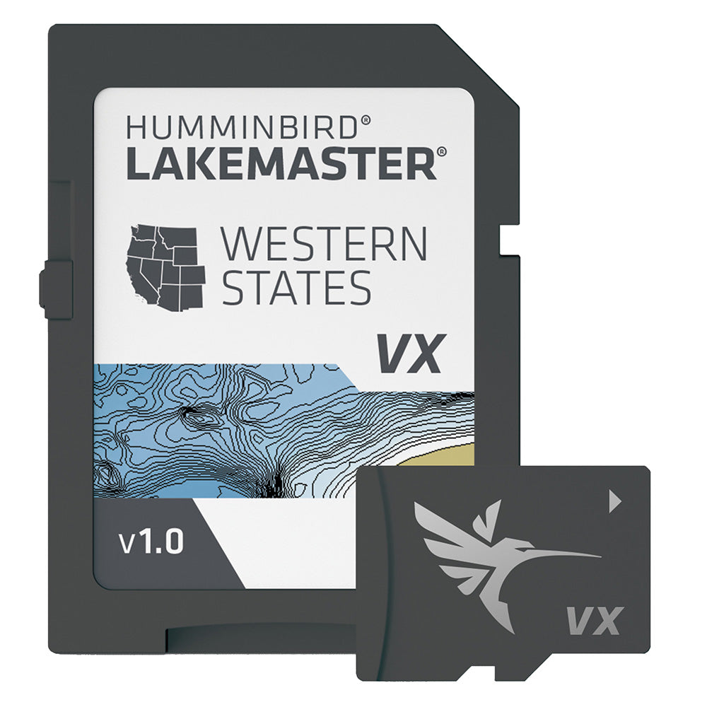 Humminbird LakeMaster VX - Western States [601009-1] - Premium Humminbird from Humminbird - Just $108.99! 