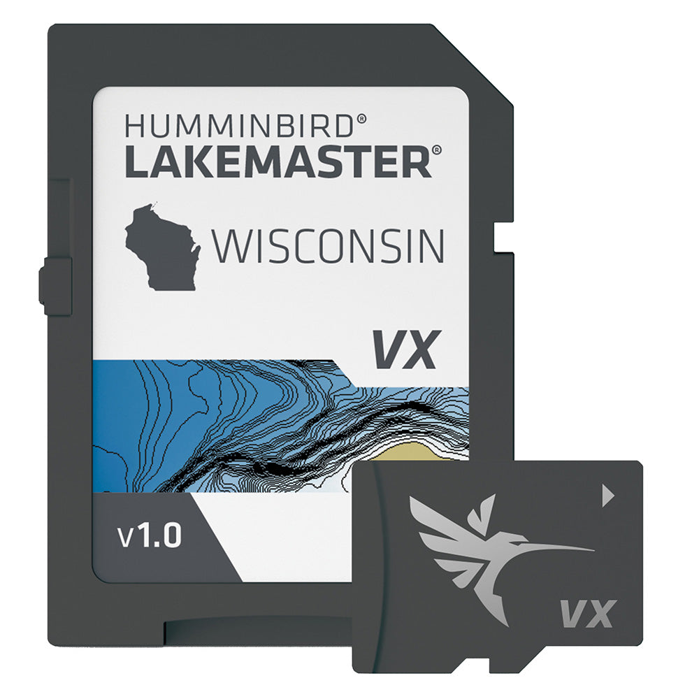 Humminbird LakeMaster VX - Wisconsin [601010-1] - Premium Humminbird from Humminbird - Just $108.99! 