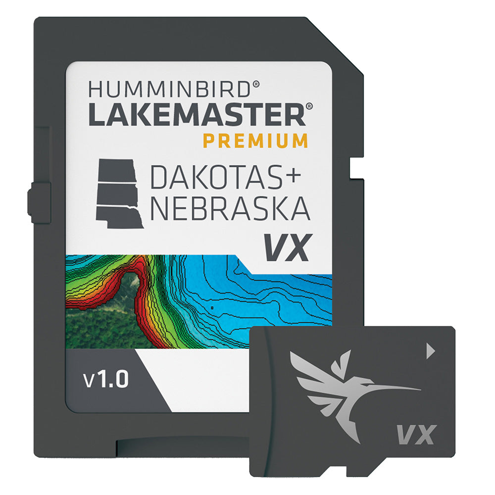 Humminbird LakeMaster VX Premium - Dakota/Nebraska [602001-1] - Premium Humminbird from Humminbird - Just $199.99! 