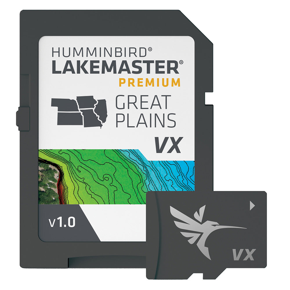 Humminbird LakeMaster VX Premium - Great Plains [602003-1] - Premium Humminbird from Humminbird - Just $199.99! 