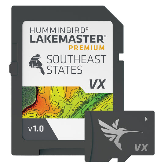 Humminbird LakeMaster VX Premium - Southeast [602008-1] - Premium Humminbird from Humminbird - Just $199.99! 