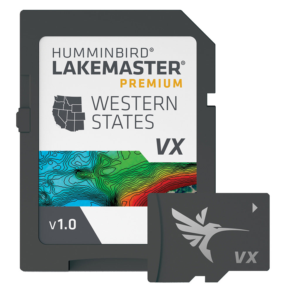 Humminbird LakeMaster VX Premium - Western States [602009-1] - Premium Humminbird from Humminbird - Just $199.99! 