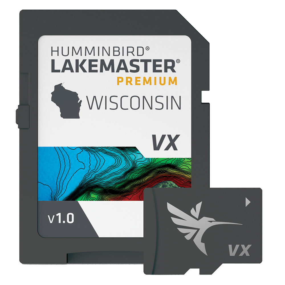 Humminbird LakeMaster VX Premium - Wisconsin [602010-1] - Premium Humminbird from Humminbird - Just $199.99! 