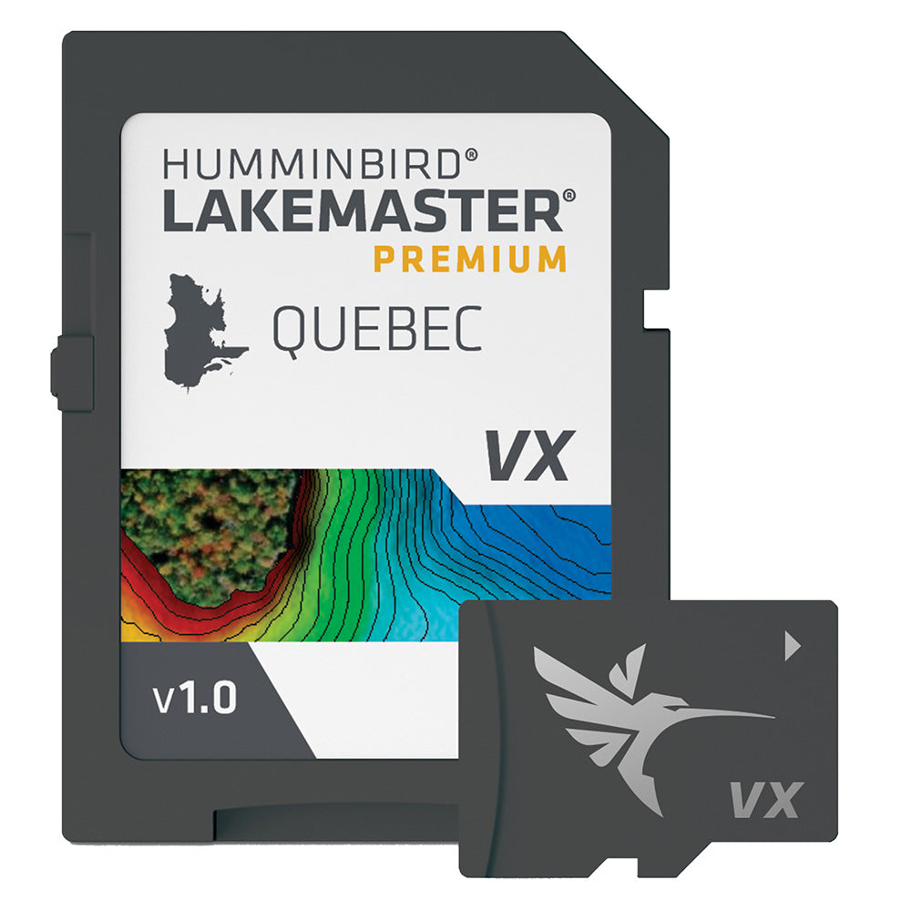 Humminbird LakeMaster VX Premium - Quebec [602021-1] - Premium Humminbird from Humminbird - Just $199.99! 