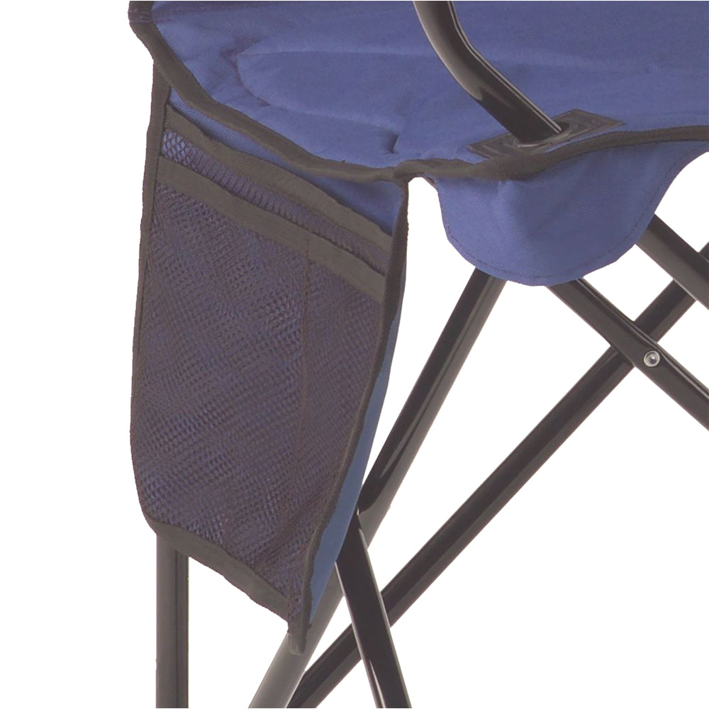 Coleman Cooler Quad Chair - Blue [2000035685] - Premium Camping from Coleman - Just $44.99! 