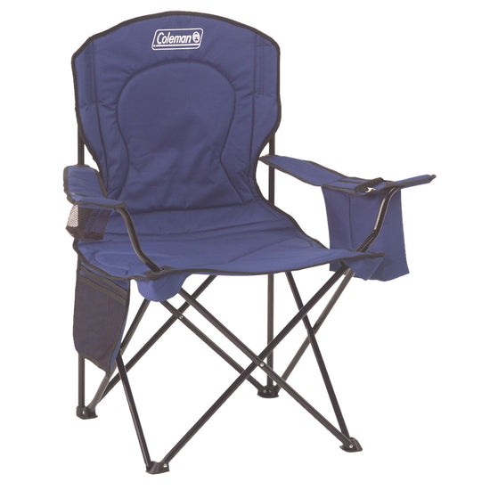 Coleman Cooler Quad Chair - Blue [2000035685] - Premium Camping from Coleman - Just $44.99! 