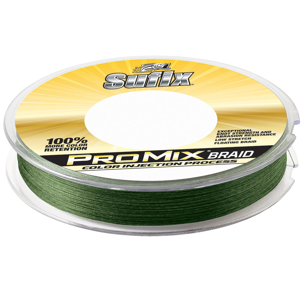 Sufix ProMix Braid - 10lb - Low-Vis Green - 300 yds [630-110G] - Premium Lines & Leaders from Sufix - Just $22.99! 