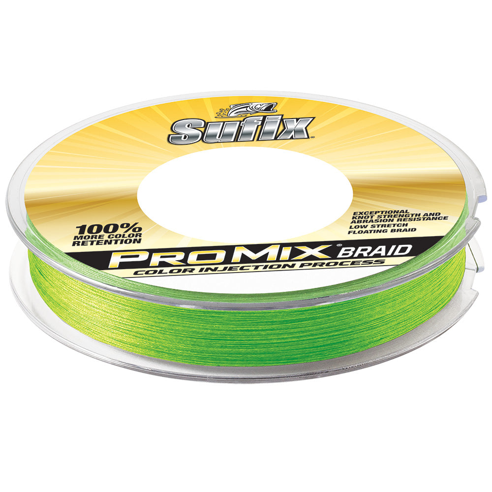 Sufix ProMix Braid - 10lb - Neon Lime - 300 yds [630-110L] - Premium Lines & Leaders from Sufix - Just $22.99! 