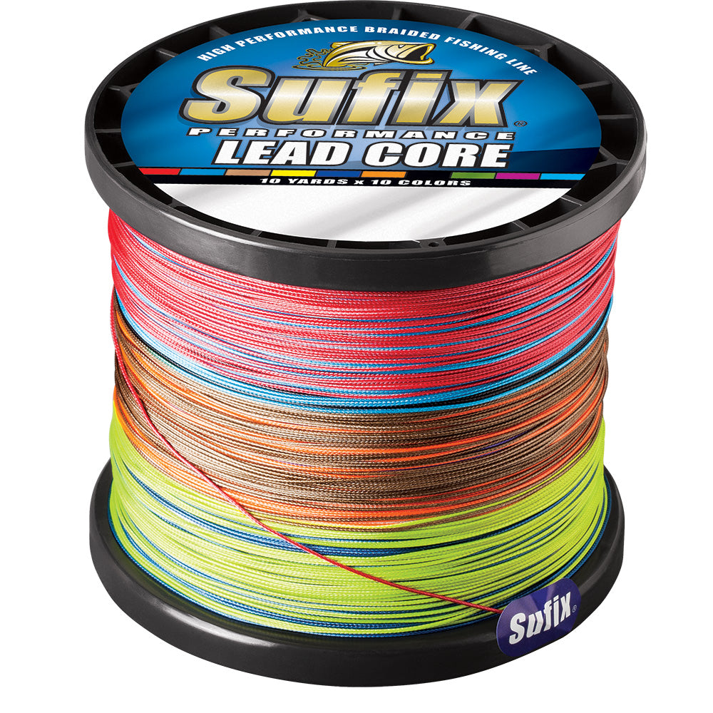 Sufix Performance Lead Core - 12lb - 10-Color Metered - 600 yds [668-312MC] - Premium Lines & Leaders from Sufix - Just $83.99! 