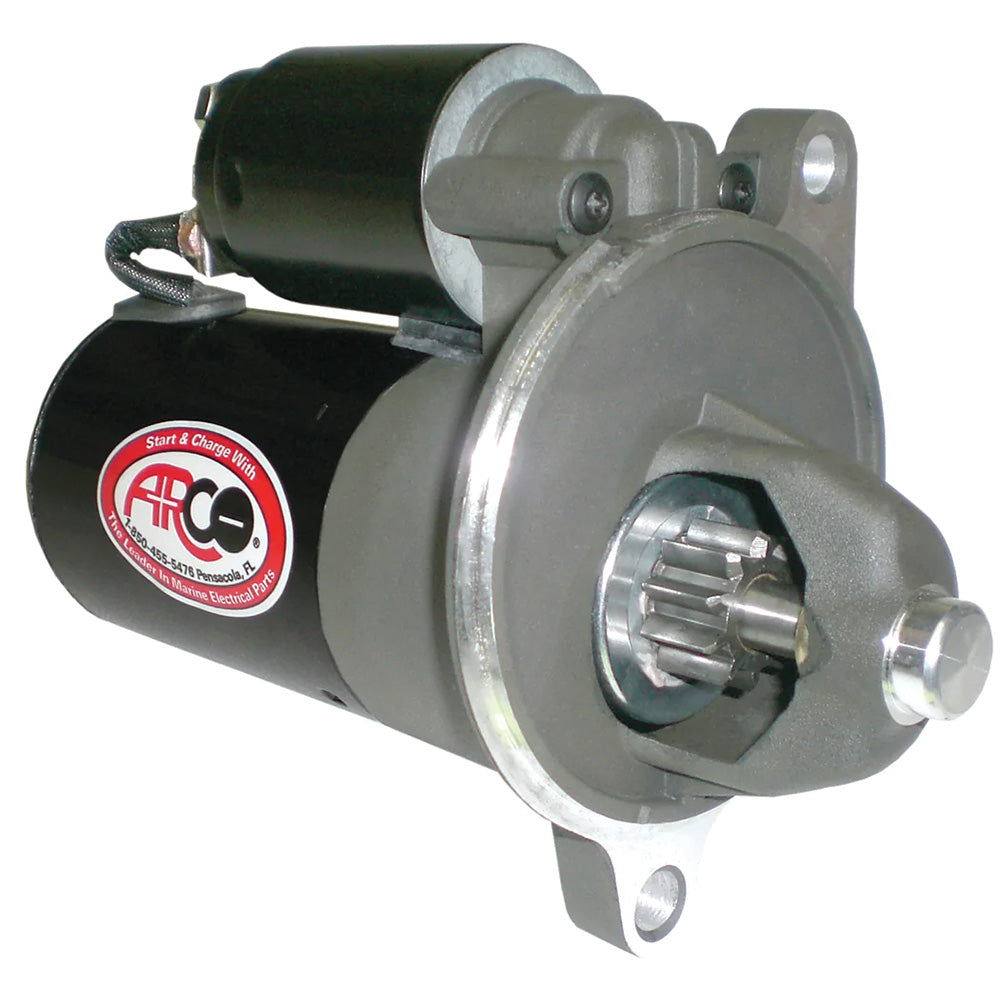 ARCO Marine High-Performance Inboard Starter w/Gear Reduction  Permanent Magnet - Clockwise Rotation [70200] - Premium Engine Controls from ARCO Marine - Just $175.99! 