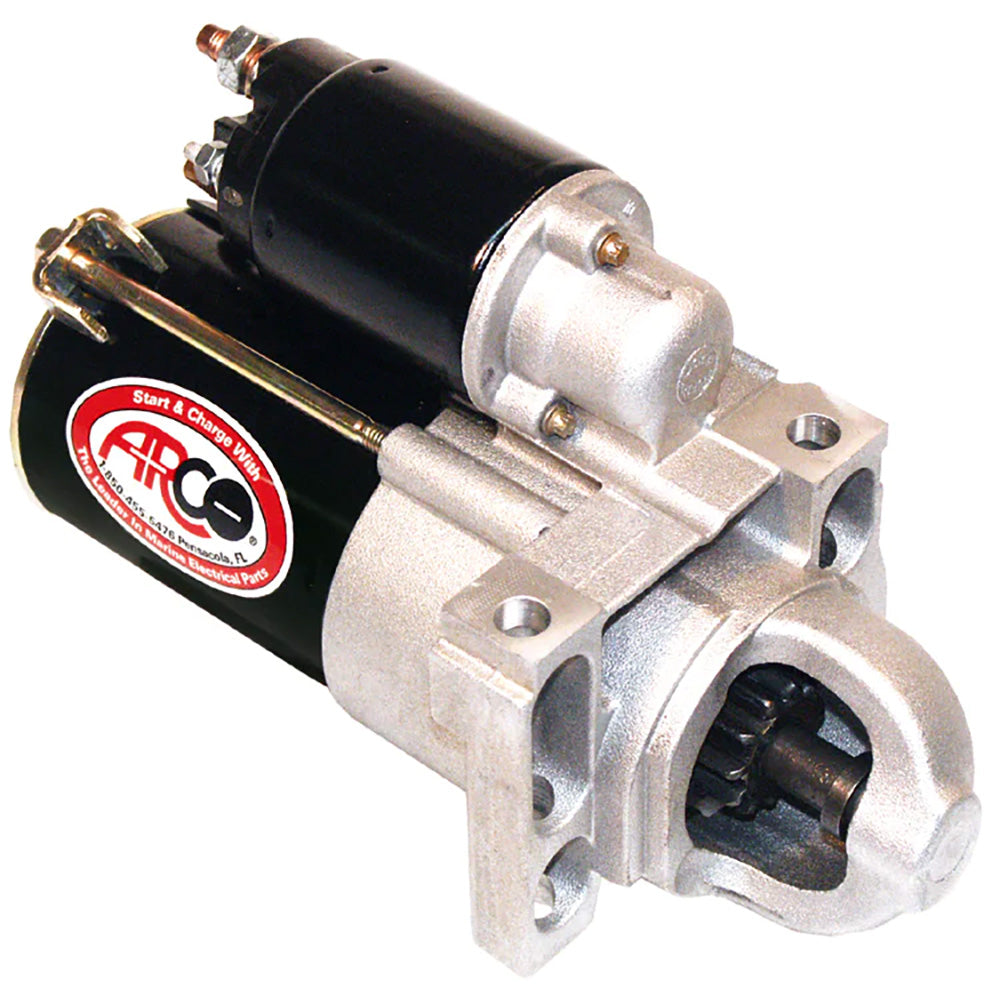 ARCO Marine Top Mount Inboard Starter w/Gear Reduction - Counter Clockwise Rotation [30462] - Premium Engine Controls from ARCO Marine - Just $245.99! 