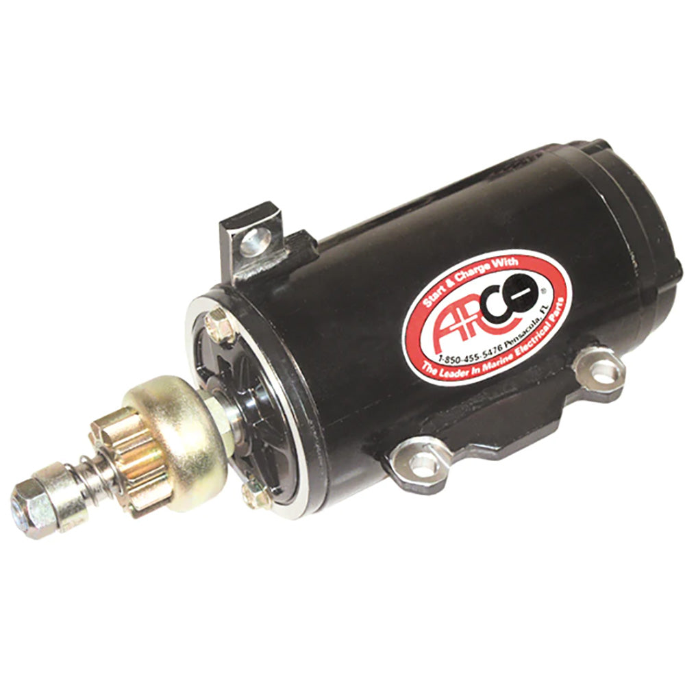 ARCO Marine Johnson/Evinrude Outboard Starter - Small 10 Tooth [5372] - Premium Engine Controls from ARCO Marine - Just $147.99! 