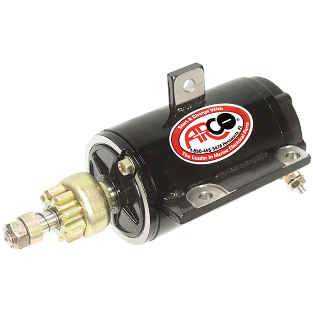 ARCO Marine Johnson/Evinrude Outboard Starter - 9 Tooth (Early Model) [5370] - Premium Engine Controls from ARCO Marine - Just $177.99! 