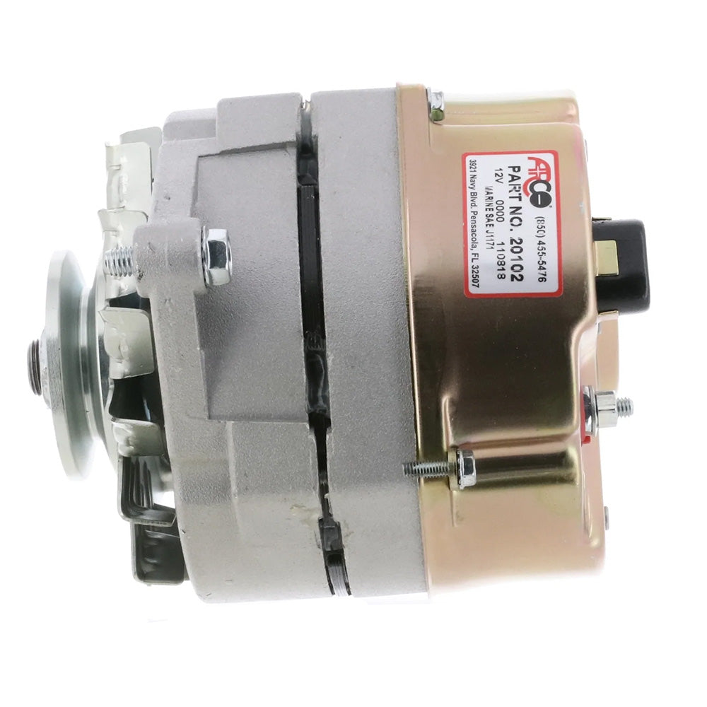 ARCO Marine Premium Replacement Alternator w/Single Groove Pulley - 12V 70A [20102] - Premium Alternators from ARCO Marine - Just $180.99! 