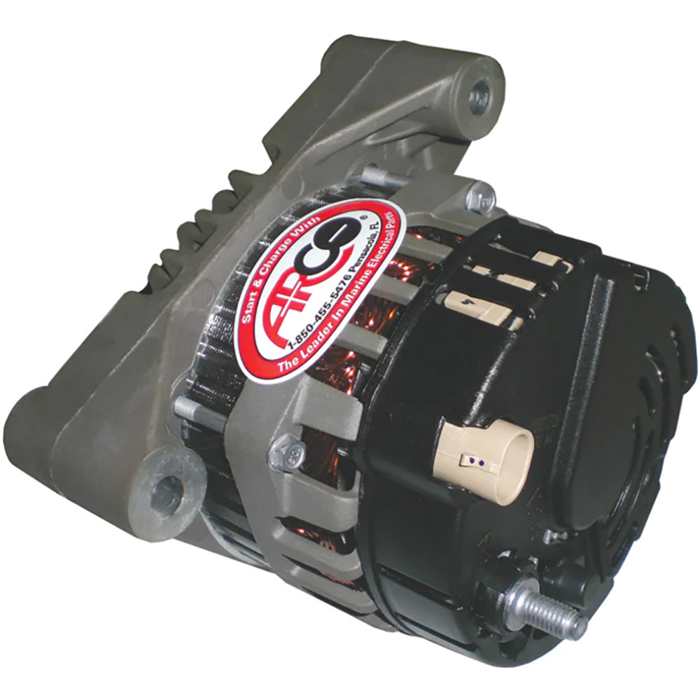 ARCO Marine Premium Replacement Inboard Alternator w/55mm Multi-Groove Pulley - 12V 65A [60073] - Premium Alternators from ARCO Marine - Just $239.99! 