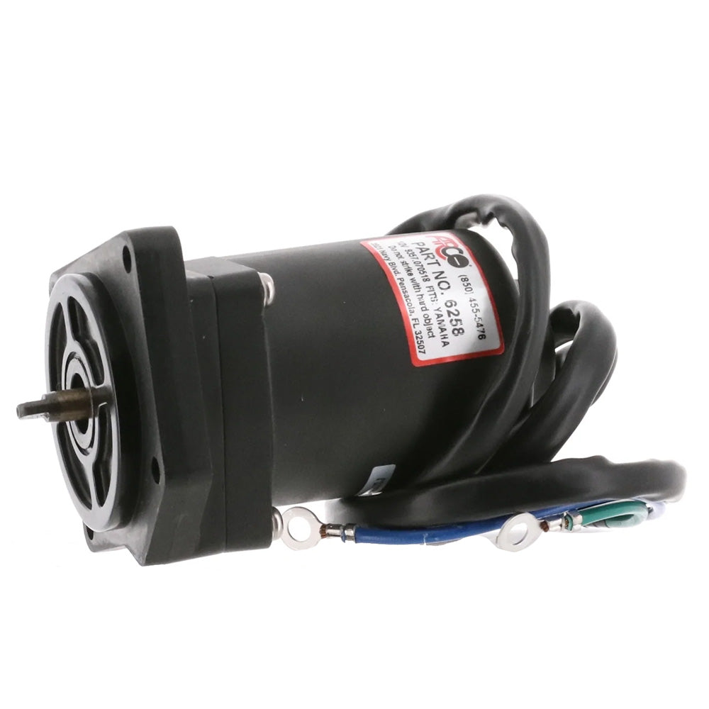 ARCO Marine Replacement Outboard Tilt Trim Motor - Yamaha-4 Bolt, 5/8" Flat Blade Shaft [6258] - Premium Engine Controls from ARCO Marine - Just $410.99! 