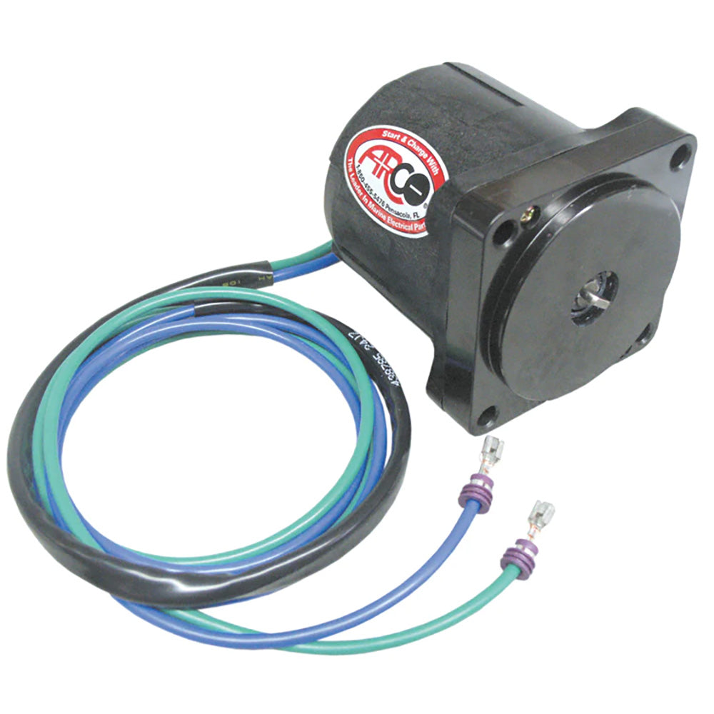 ARCO Marine Replacement Outboard Tilt Trim Motor - Johnson/Evinrude, 2-Wire, 4 Bolt, EFI [6238] - Premium Engine Controls from ARCO Marine - Just $182.99! 