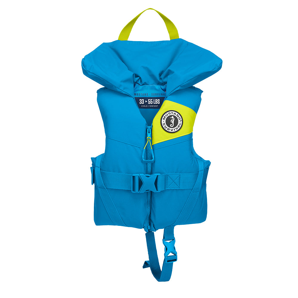 Mustang Lil Legends Child Foam Vest - Azure Blue [MV3555-268-0-216] - Premium Personal Flotation Devices from Mustang Survival - Just $69.99! 