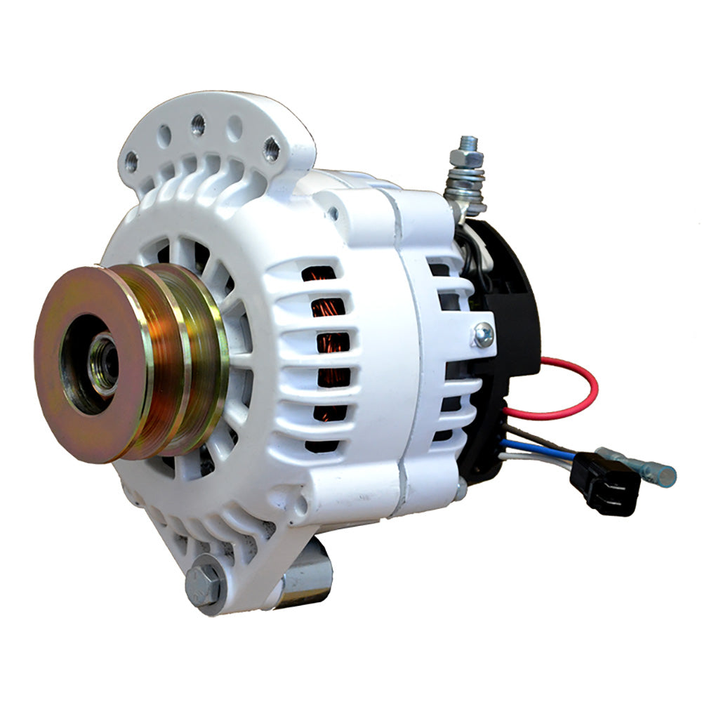 Balmar Alternator 100 AMP 12V 1-2" Single Foot Spindle Mount Dual Vee Pulley w/Isolated Ground [621-100-DV] - Premium Alternators from Balmar - Just $688! 