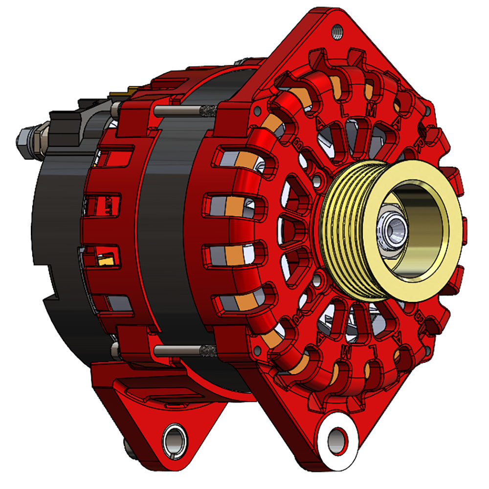 Balmar Alternator 250 AMP 12V 3.15" Dual Foot Saddle K6 Pulley [XT-CR-250-K6] - Premium Alternators from Balmar - Just $1207! 