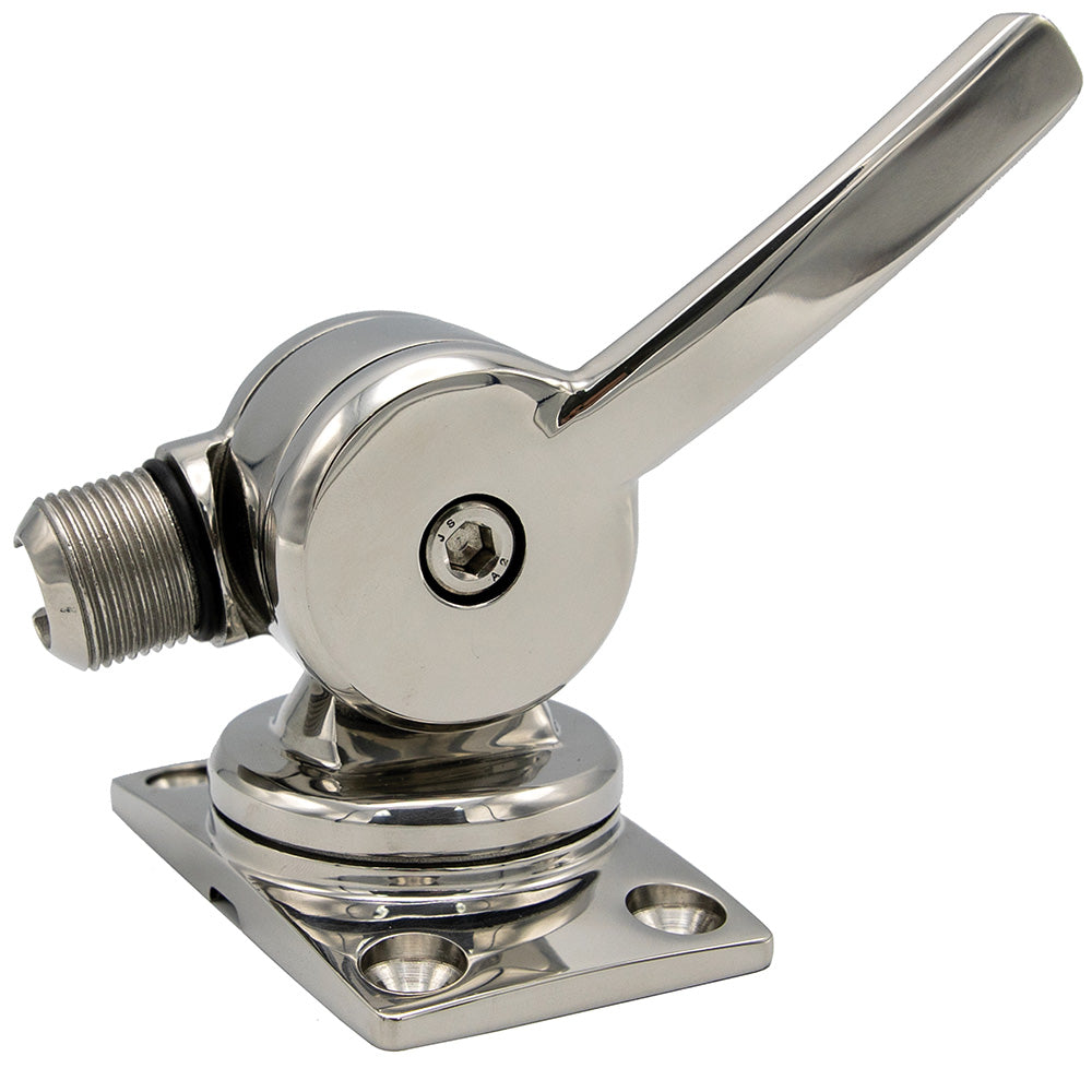 Shakespeare 6187 Sleek  Compact Stainless Steel Rotatable 4-Way Ratchet Mount [6187] - Premium Antenna Mounts & Accessories from Shakespeare - Just $79.99! 