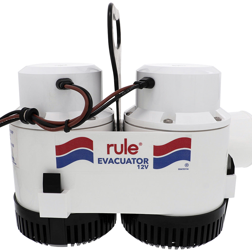 Rule 7700D GPH Evacuator Pump - 12V [7700D] - Premium Bilge Pumps from Rule - Just $394.99! 