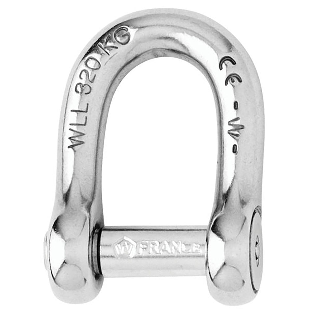 Wichard Self-Locking Allen Head Pin D Shackle - 6mm Diameter - 1/4" [01303] - Premium Shackles/Rings/Pins from Wichard Marine - Just $23.99! 