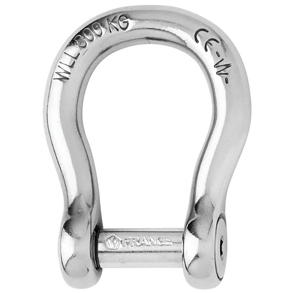 Wichard Self-Locking Allen Head Pin Bow Shackle - 6mm Diameter - 1/4" [01343] - Premium Shackles/Rings/Pins from Wichard Marine - Just $26.99! 