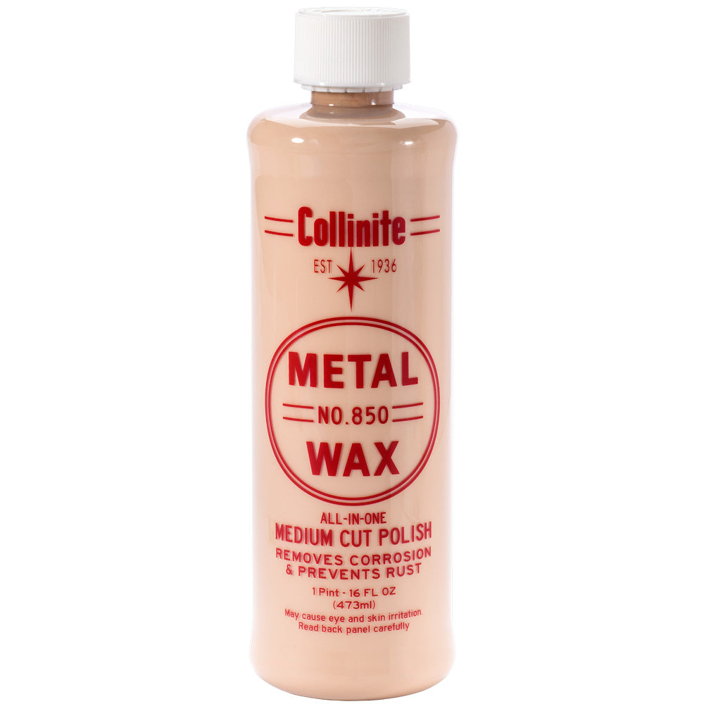 Collinite 850 Metal Wax - Medium Cut Polish - 16oz [850-16OZ] - Premium Cleaning from Collinite - Just $14.95! 