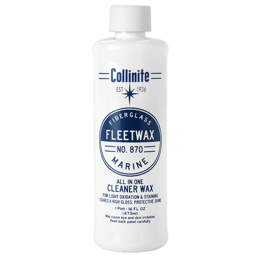 Collinite 870 Marine Fiberglass Fleetwax - 16oz [870-16OZ] - Premium Cleaning from Collinite - Just $21.95! 